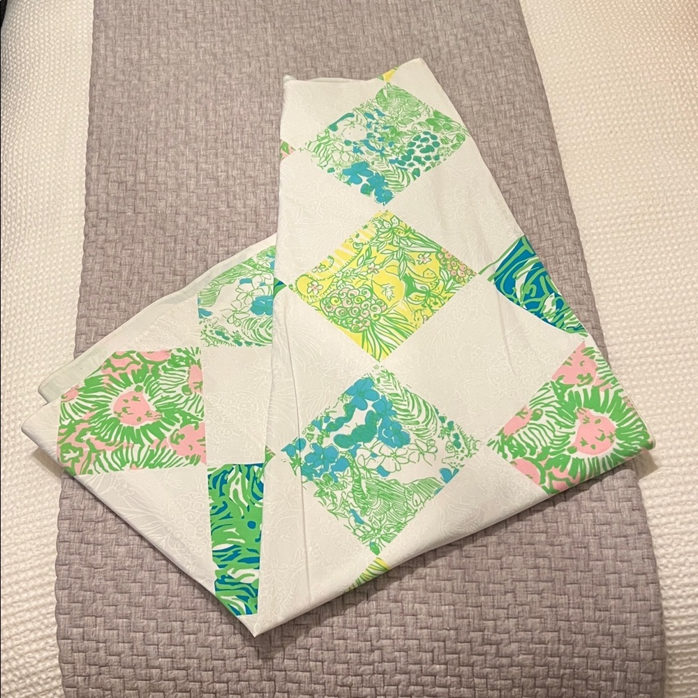 Lilly Pulitzer Colorful Patchwork Maxi Skirt